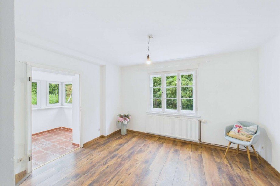 Wohnzimmer Obergeschoss Zweifamilienhaus Eichwalde