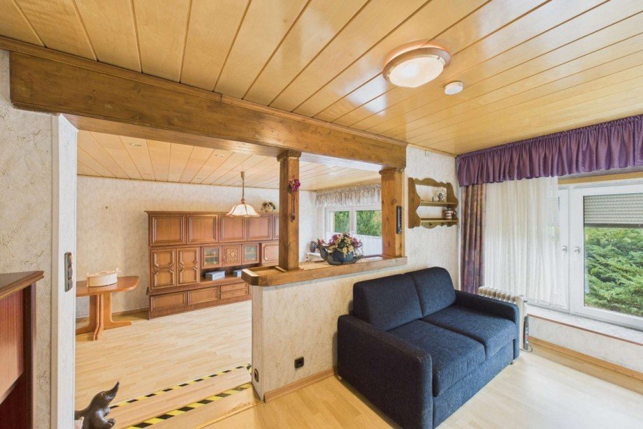 Blcik zum Wohnzimmer Einfamilienhaus Wolfsburg