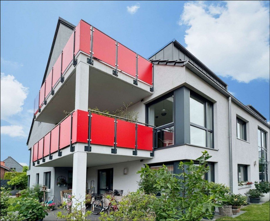 Hausansicht Etagenwohnung Wolfsburg