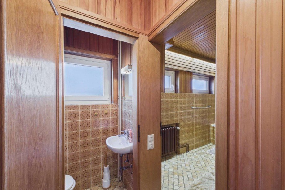 Masterbad mit separatem WC Einfamilienhaus Wolfsburg