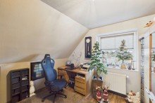 Arbeitszimmer Traumhaus in Weihnachtsstimmung sucht neue Besitzer