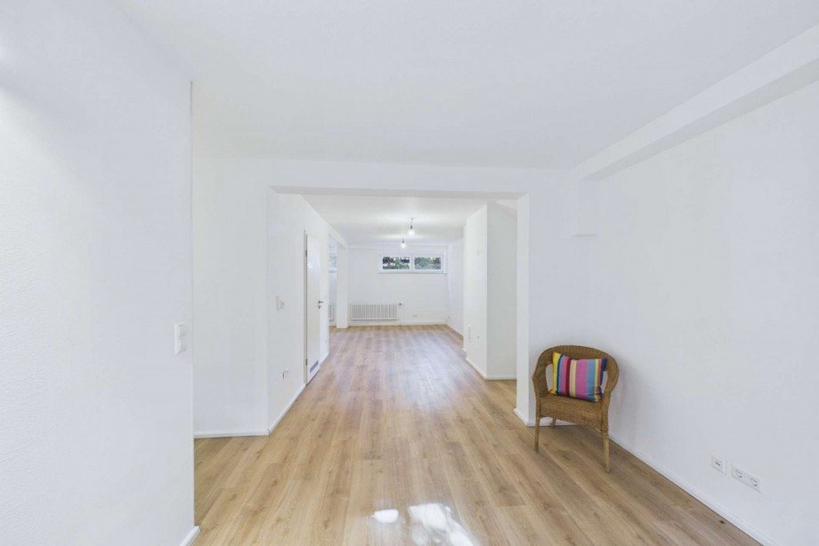 Souterrain - Blick zum Wohnzimmer Haus Wolfsburg
