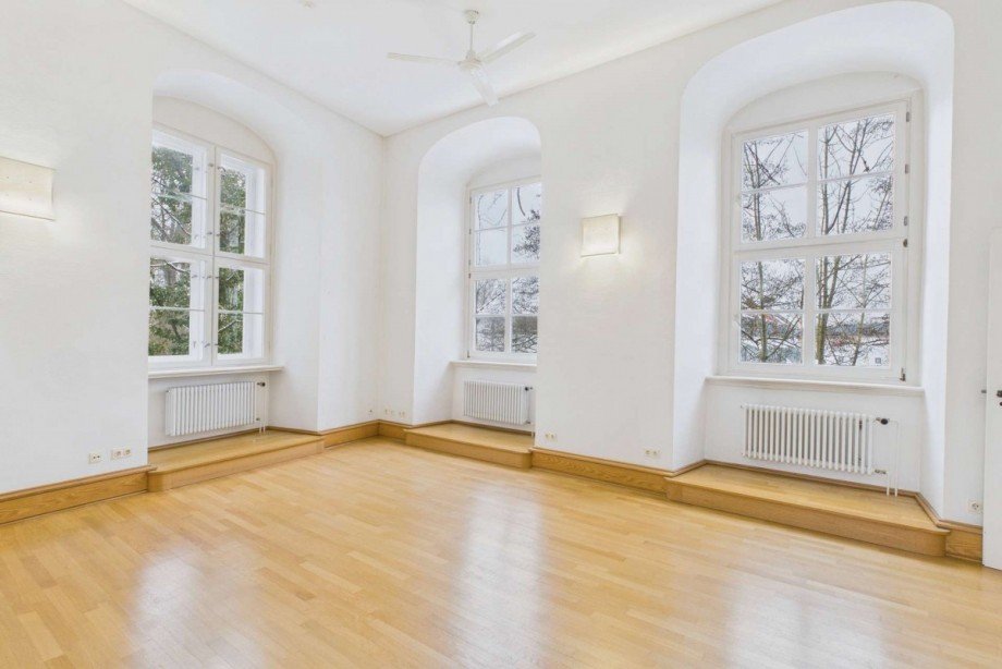 Wohnzimmer Erdgeschosswohnung Lehre
