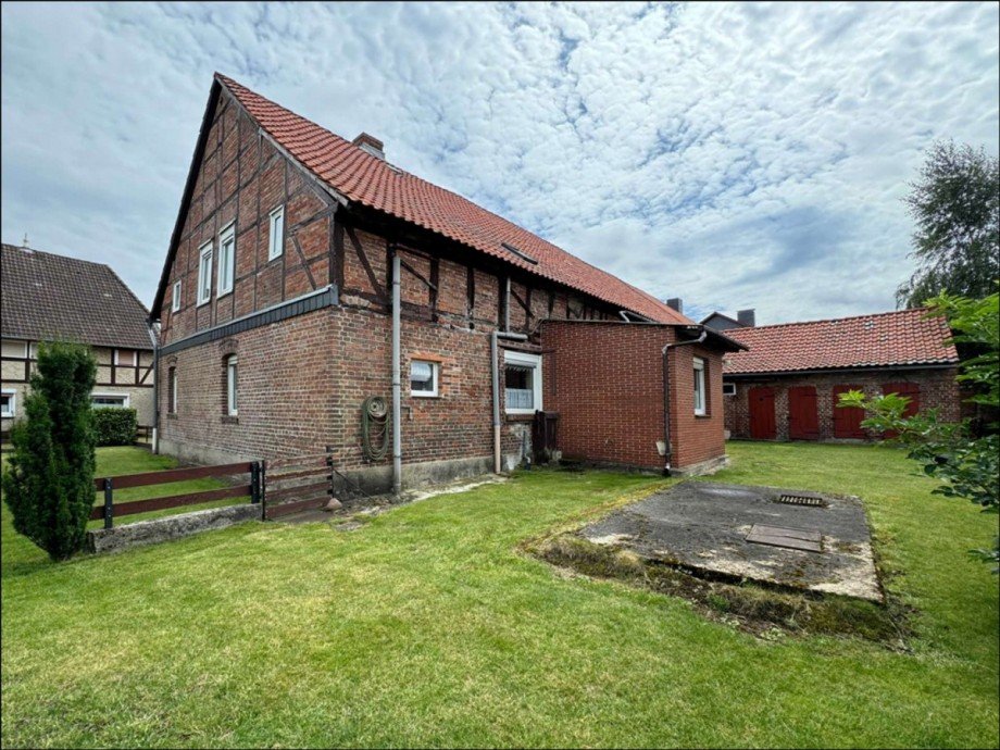 Grundst�ck Bauernhaus Tiddische