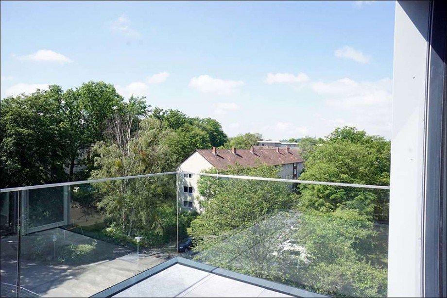 Blick-vom-Balkon Etagenwohnung Wolfsburg