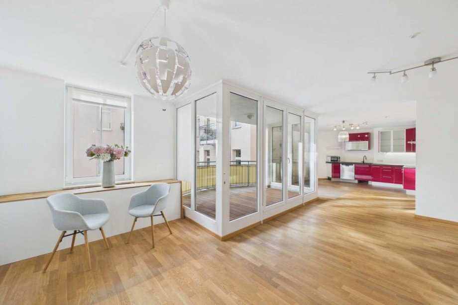 Wohnzimmer Etagenwohnung Berlin