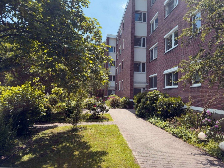 Weg zum Haus Wohnung Wolfsburg