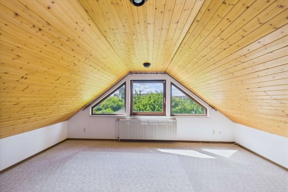 Dachgeschoss Fensterblick Einfamilienhaus Wolfsburg