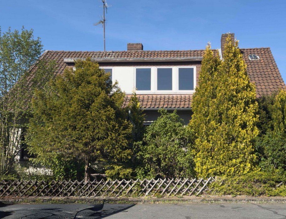 Blick zur Gaube Einfamilienhaus Wolfsburg