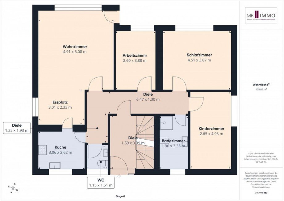 Erdgeschoss Haus Wolfsburg