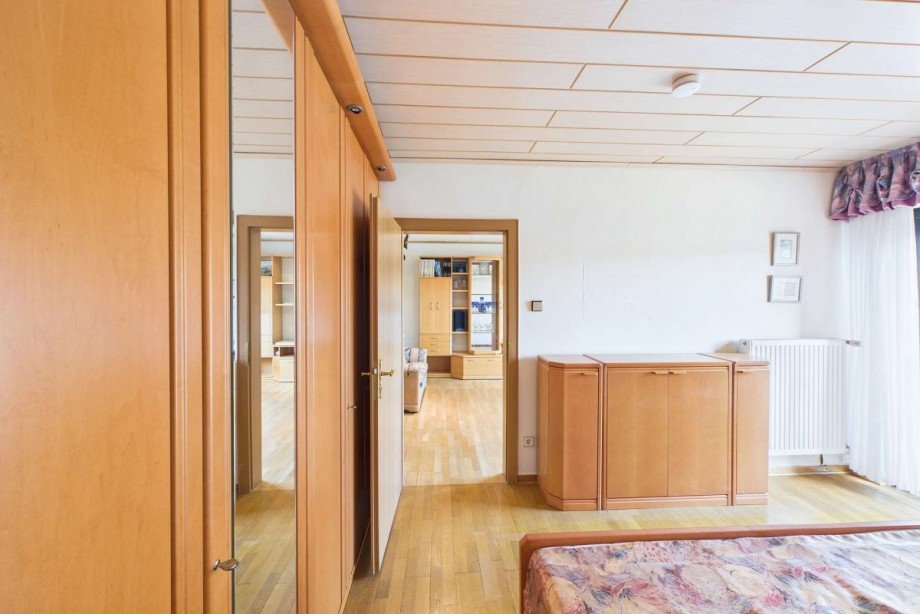 Blick aus dem Schlafzimmer Haus Wolfsburg
