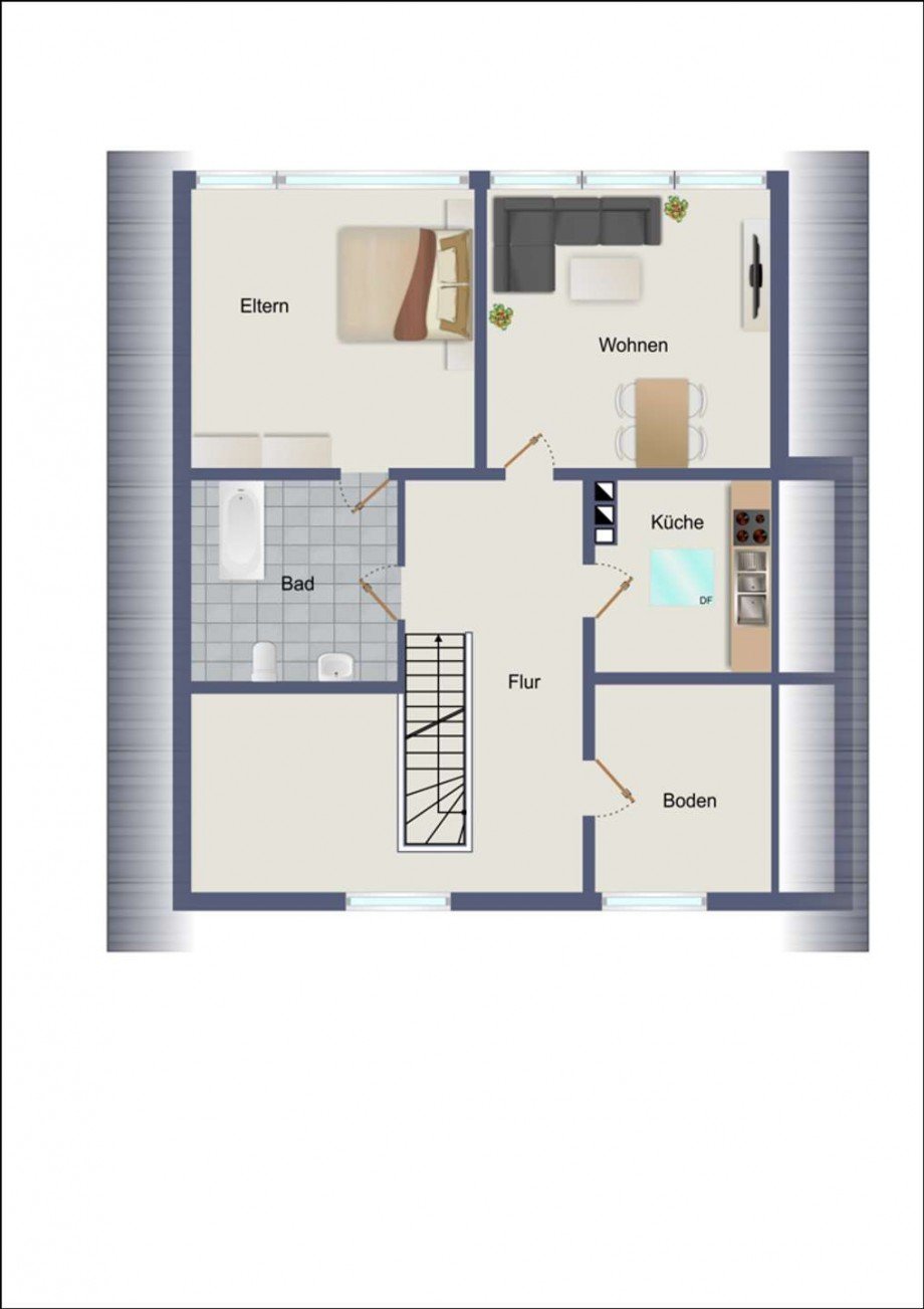 Dachgeschoss Einfamilienhaus Vechelde