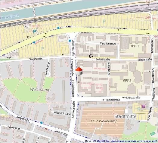 Wohnumfeld Etagenwohnung Wolfsburg