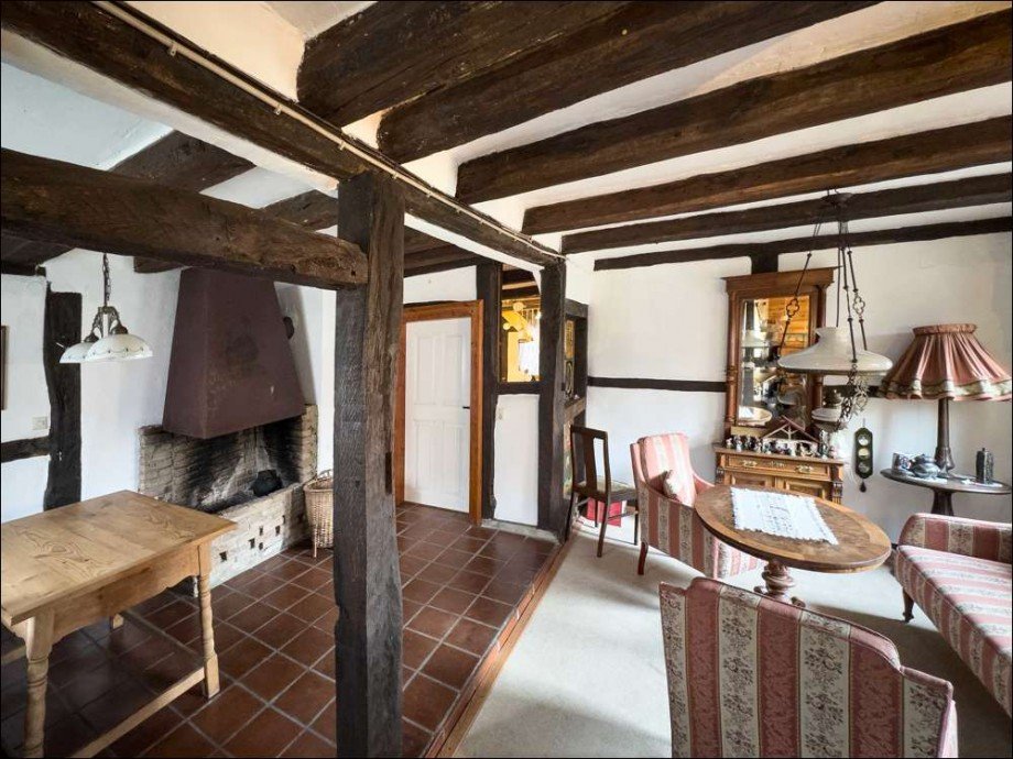 Obergeschoss Kaminzimmer Einfamilienhaus Wolfsburg / Heiligendorf