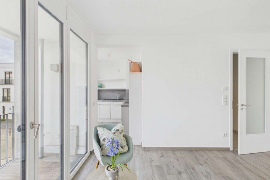 Blick zur K�che Etagenwohnung Wolfsburg