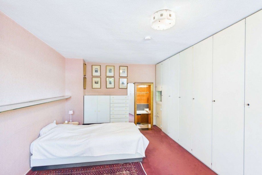 Schlafzimmer im Erdgeshcoss Reihenendhaus Wolfsburg