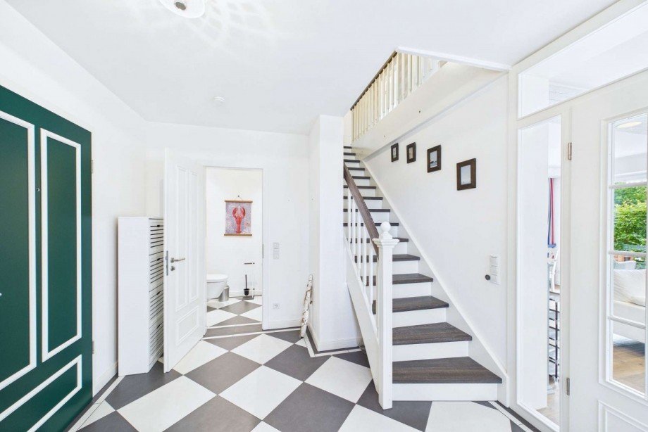 Treppe ins Obergeschoss Maisonettewohnung Wolfsburg