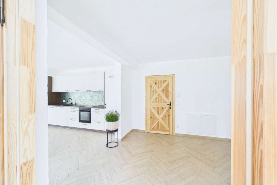 Blick zur K�che Wohnung Wolfsburg