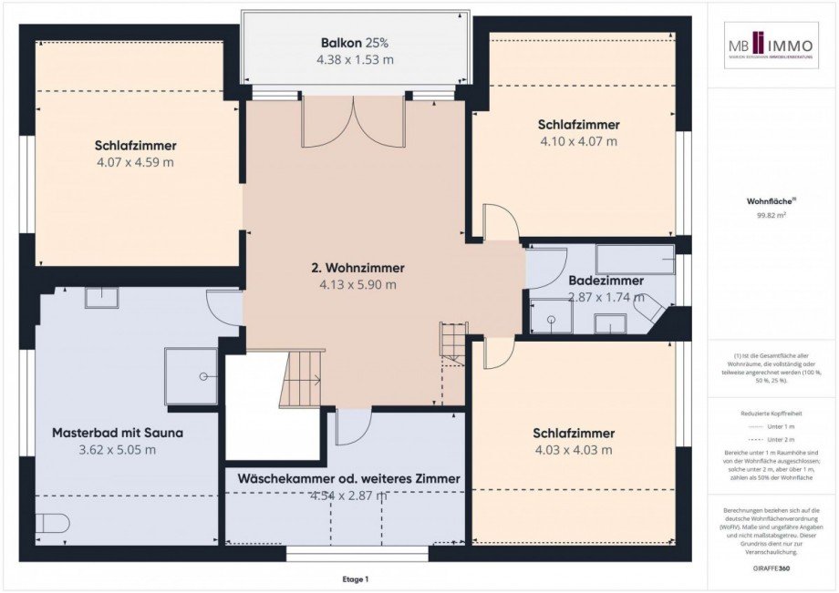 Obergeschoss Einfamilienhaus Wolfsburg