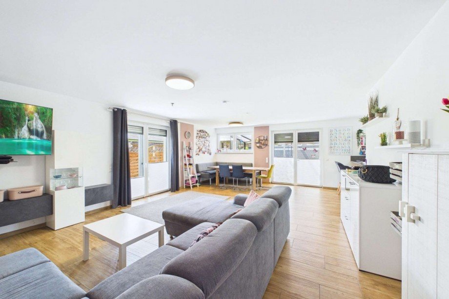 Wohnzimmer Einfamilienhaus Bergfeld
