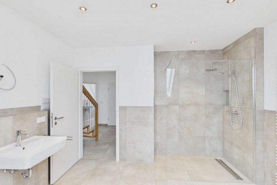 Blick aus dem Bad Maisonettewohnung Wolfsburg