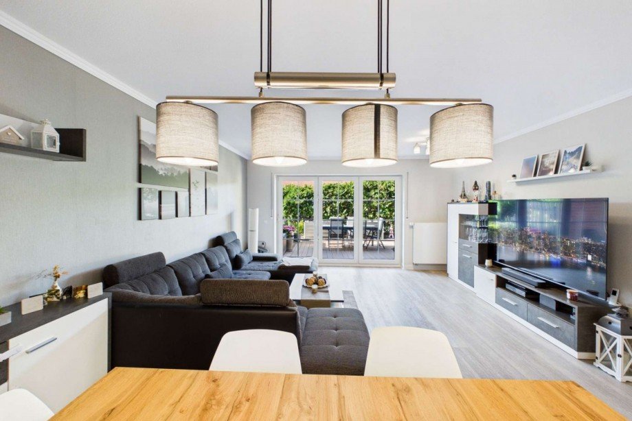 Wohnzimmer Erdgeschosswohnung Wolfsburg