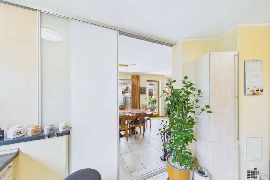 Schiebet�r K�che-Esszimmer Erdgeschosswohnung Wolfsburg
