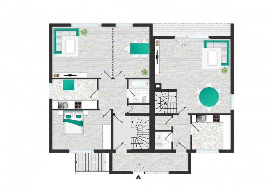 Wohnung-1-und-2-EG Haus Wolfsburg