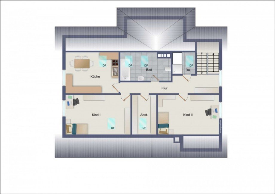 Dachgeschoss Einfamilienhaus Gifhorn / Winkel