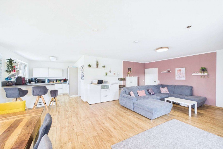 Wohnzimmer Einfamilienhaus Bergfeld