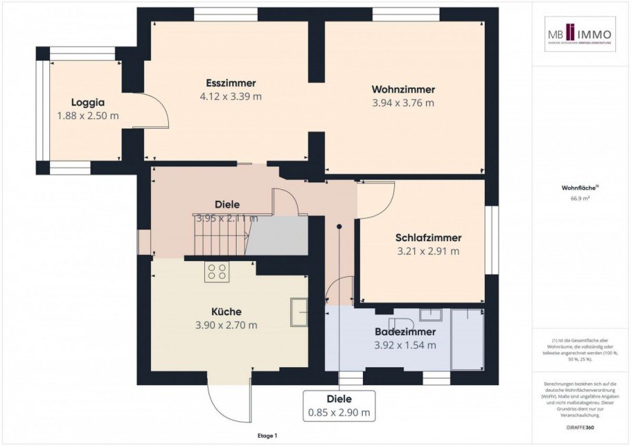 Obergeschoss Zweifamilienhaus Eichwalde