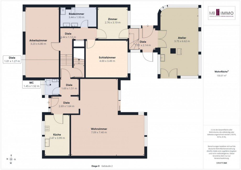 Wohnbereich Einfamilienhaus Wolfsburg