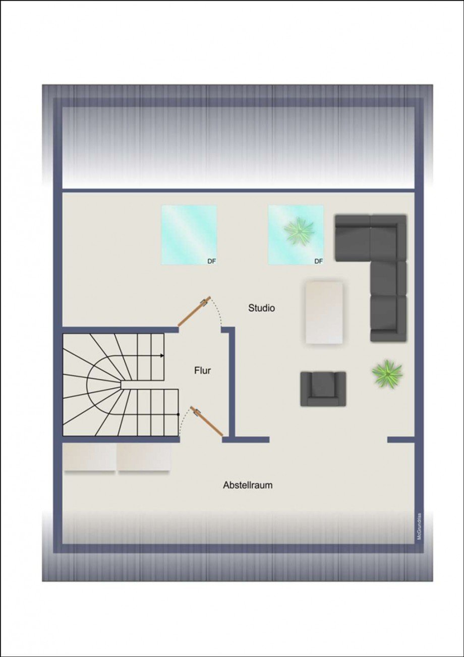 Dachausbau Reihenmittelhaus Wolfsburg