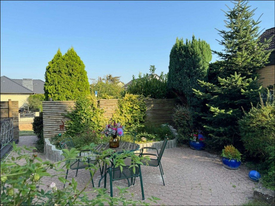 zweite Terrasse Einfamilienhaus Wolfsburg