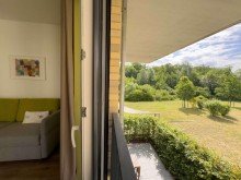 Blick aus dem Arbeitszimmer K�stenflair mit hoher Lebensqualit�t - Sorgloses Mieten mit der Option auf Kauf