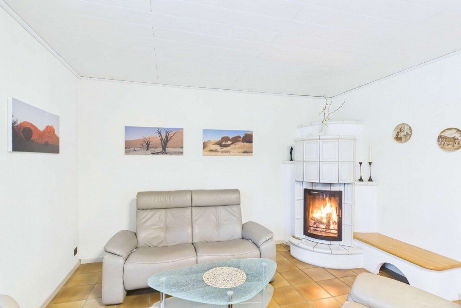 Wohnzimmer Kaminecke Einfamilienhaus Gifhorn