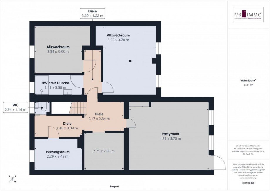 Untergeschoss Einfamilienhaus Wolfsburg