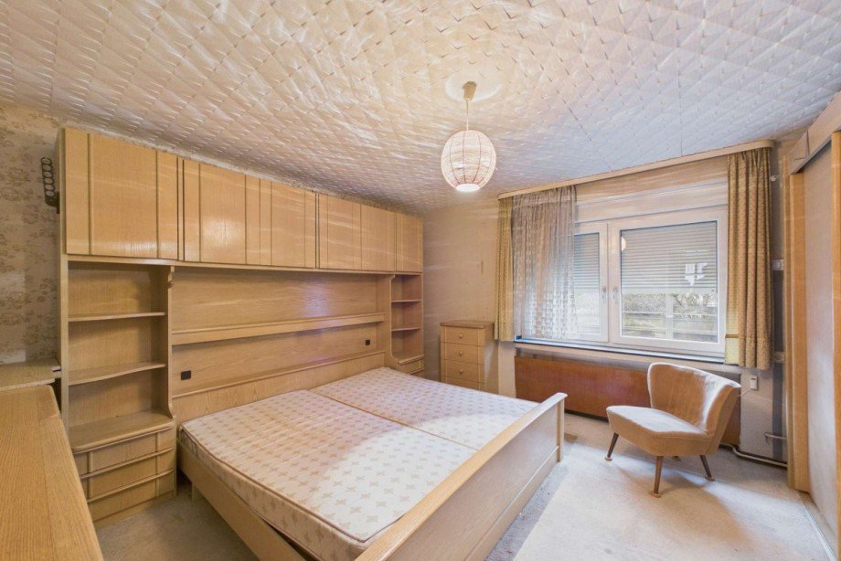 Schlafzimmer Erdgeschoss Reihenmittelhaus Wolfsburg