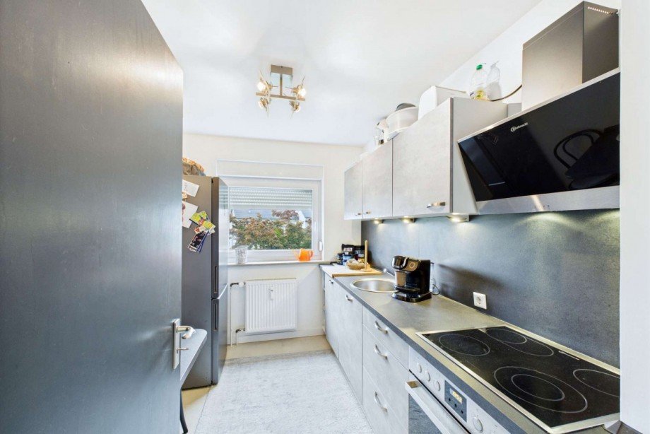 Blick in die K�che Etagenwohnung Wolfsburg