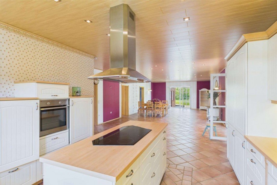 K�chenblick ins Wohnzimmer Einfamilienhaus Wolfsburg