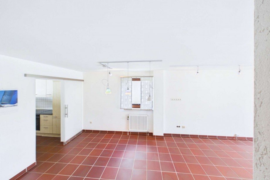 Blick zum Essplatz Doppelhaush�lfte Wolfsburg