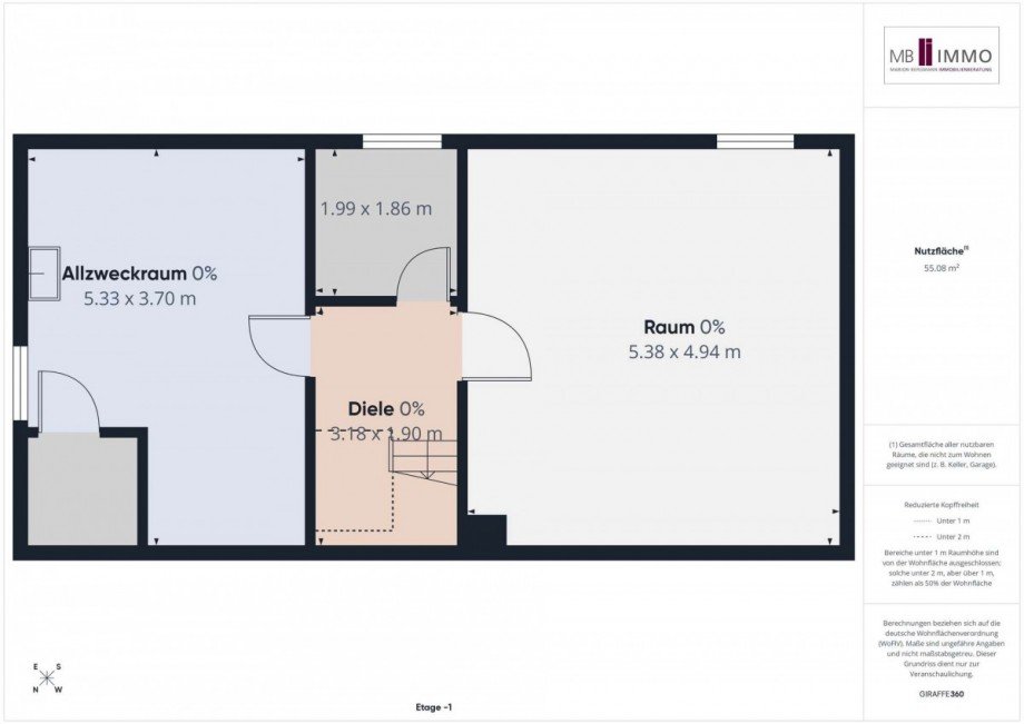 Keller Doppelhaush�lfte Wolfsburg