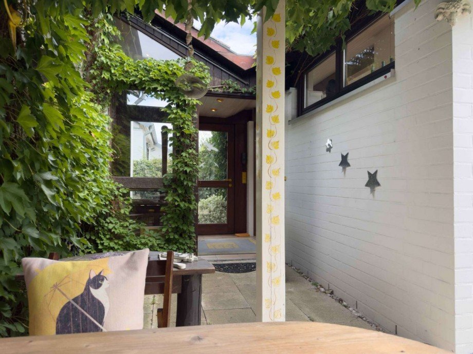 Blick-zum-Atelier Einfamilienhaus Wolfsburg