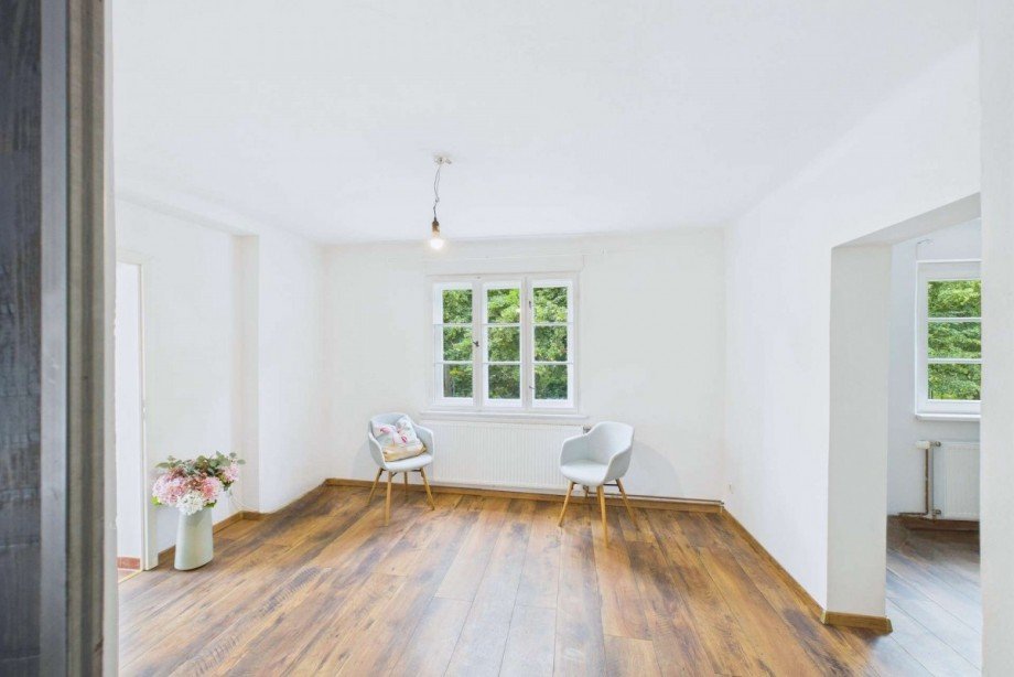 Wohnzimmer Obergeschoss Zweifamilienhaus Eichwalde