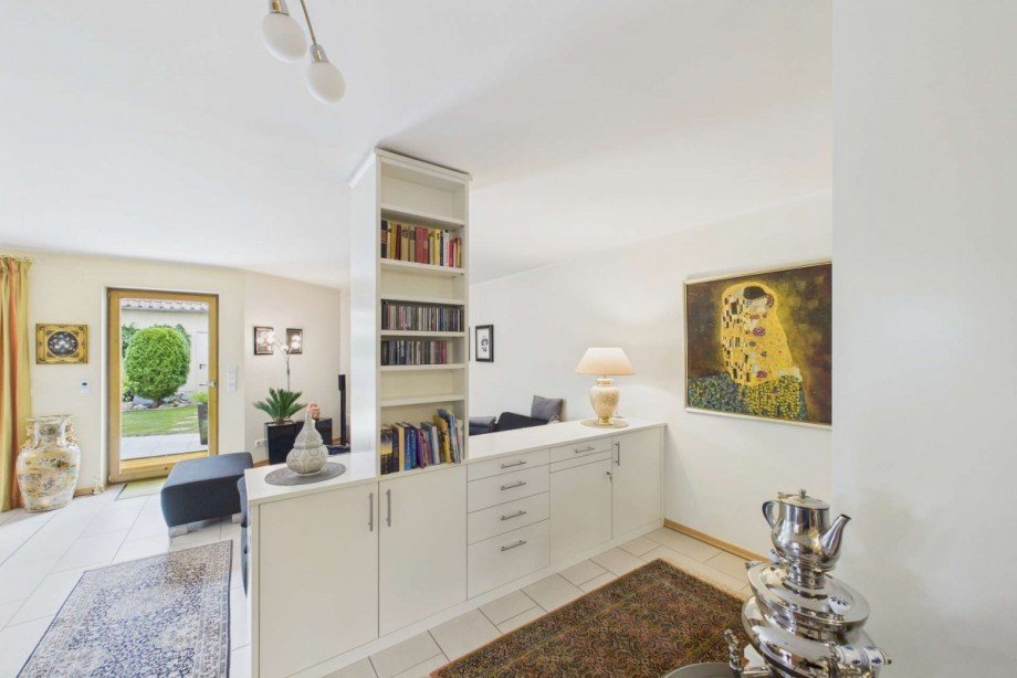 Arbeitsbereich Wohnzimmer Erdgeschosswohnung Wolfsburg