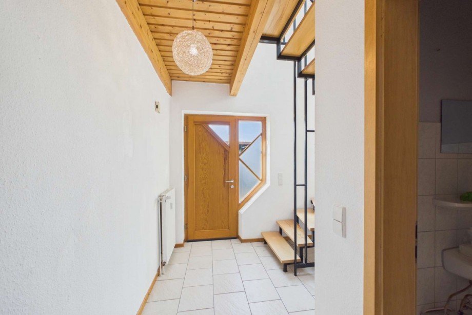 Blick zur Haust�r Reihenmittelhaus Oslo�