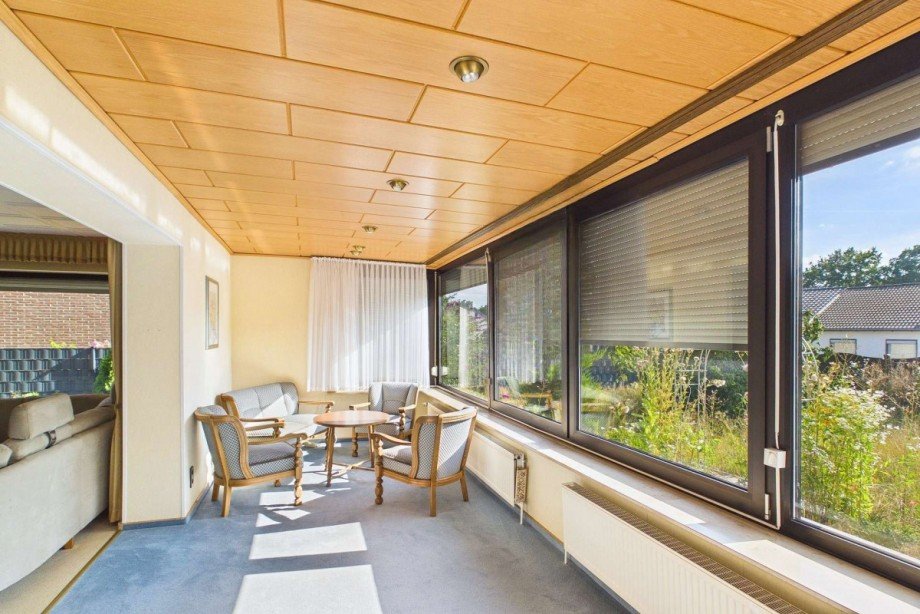 Wohnzimmer Loggia Haus Wolfsburg