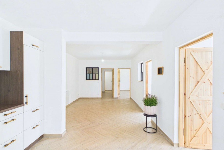 Blick vom Wohnzimmer Wohnung Wolfsburg