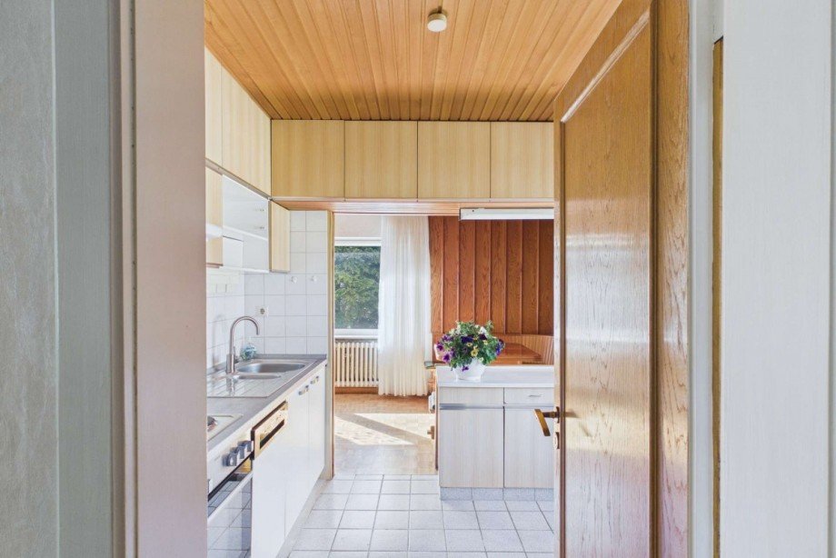 Blick in die K�che Einfamilienhaus Wolfsburg