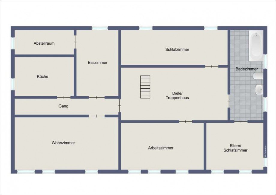 Obergeschoss Einfamilienhaus Wolfsburg / Heiligendorf